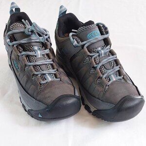 KEEN Mens Targhee 3 Leather Waterproof Hiking Shoe